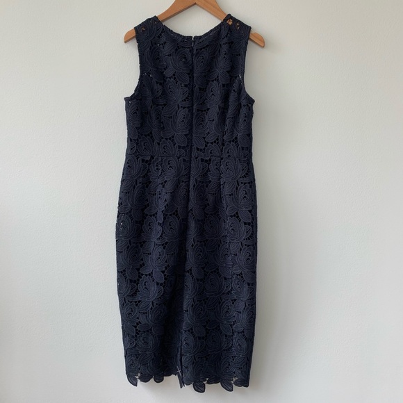 🎉 HP Ann Taylor LOFT Petite Lace dress - Picture 3 of 8
